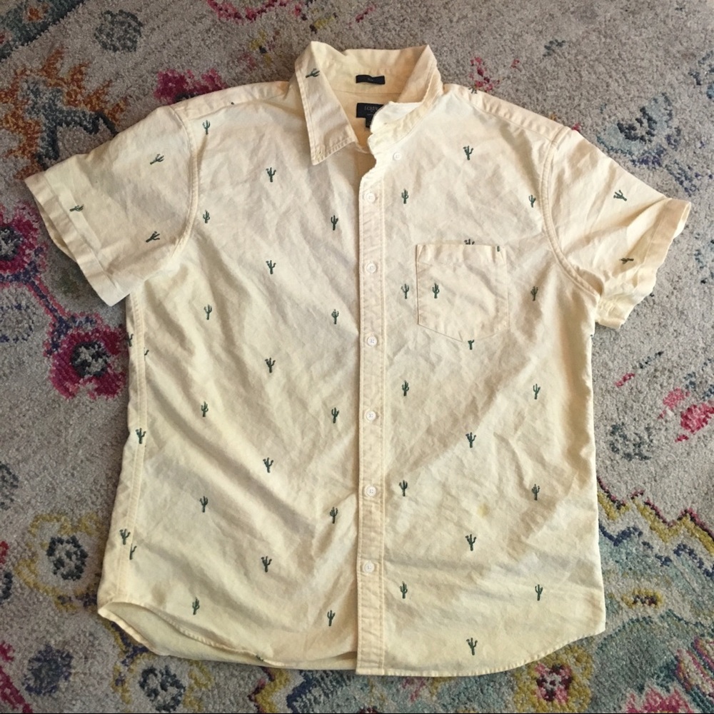 J.Crew Cactus Shirt
